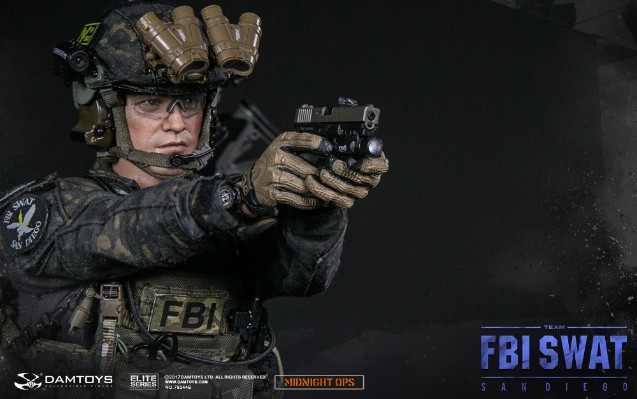DAMTOYS 78044B 美国圣迭戈 FBI联邦调查局 SWAT探员