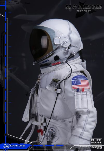 DAMTOYS 78032 SR-71 黑鸟 侦察机 试飞员 TEST PILOT