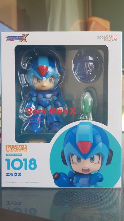 粘土人#1018 洛克人X 艾克斯