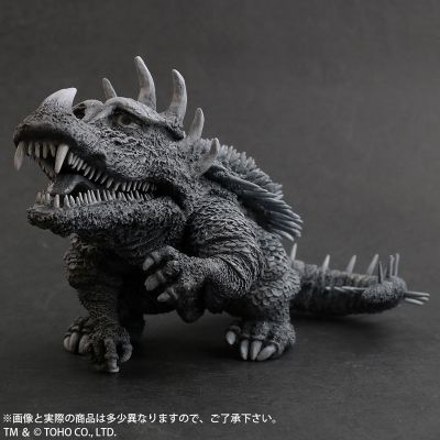 Q版拟真系列 哥斯拉的逆袭  安吉拉斯 黑白色 一般流通版