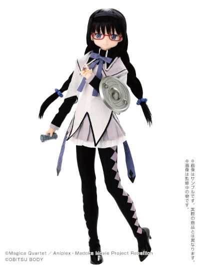 AZONE综合可动人形系列 #38 剧场版 魔法少女小圆 叛逆的物语 晓美焰 Glasses ver. 