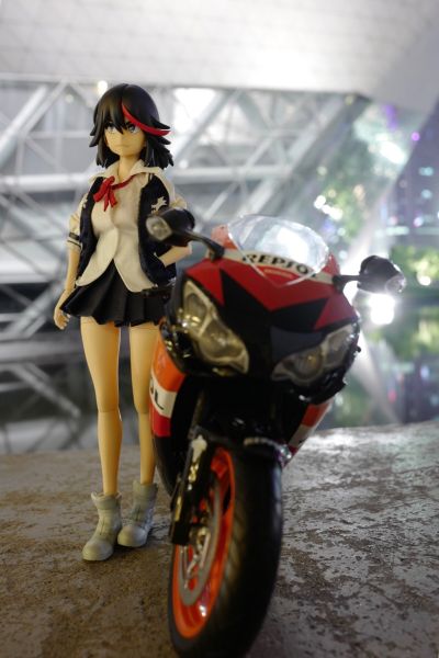 REAL ACTION HEROES #696 斩服少女 缠流子 校服 ver.