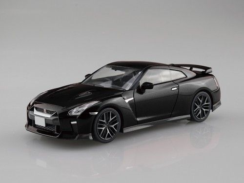 按扣套件No.7-C 日产NISSAN GT-R 黑珍珠