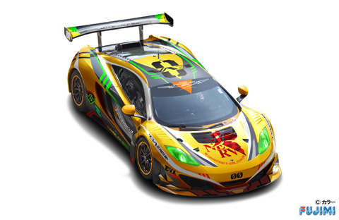 痛车 福音战士新剧场版 EVA 零号机 迈凯伦 MP4-12C GT3 