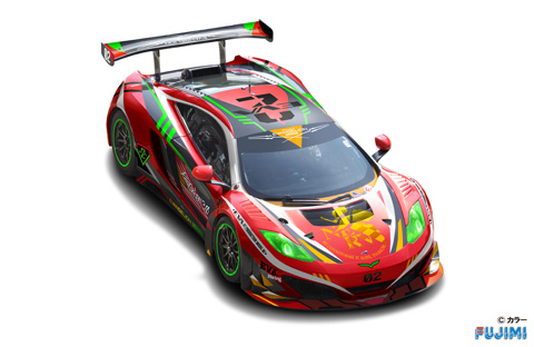 痛车 福音战士新剧场版 EVA 2号机 迈凯伦 MP4-12C GT3 