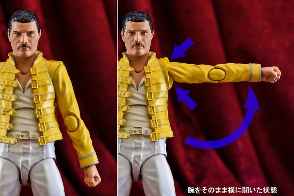 S.H.Figuarts 皇后乐队 佛莱迪·摩克瑞《Live At Wembley Stadium》