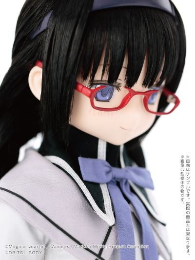 AZONE综合可动人形系列 #38 剧场版 魔法少女小圆 叛逆的物语 晓美焰 Glasses ver. 
