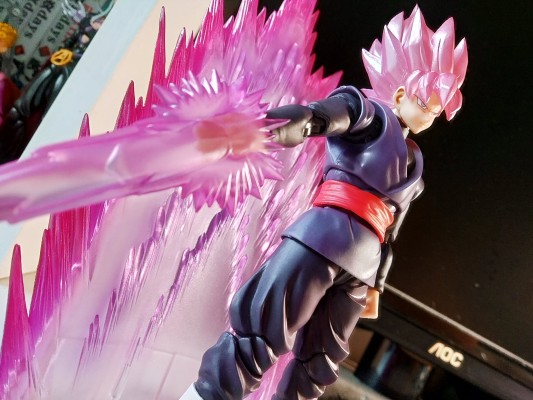 S.H.Figuarts 龙珠超 超级赛亚人桃红 扎马斯/黑悟空 活动独家配色版