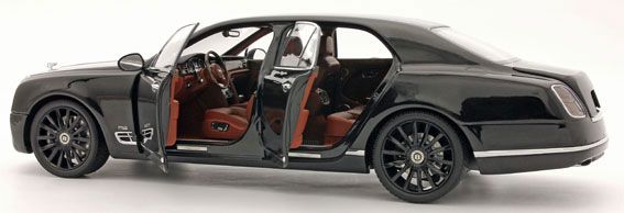 1/18 宾利 慕尚 W.O.  Mulliner 2018 黑色