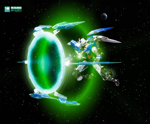 METAL BUILD 机动战士高达00 先驱者的觉醒 GNT-0000 量子型00高达