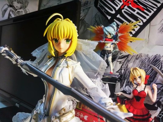 REAL ACTION HEROES No.740 フェイト/Extra CCC SABER bride