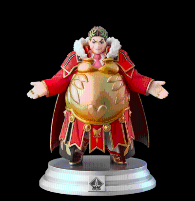 Fate/Grand Order 决斗收藏手办 Fate/Grand Order 盖乌斯・儒略・恺撒 Saber