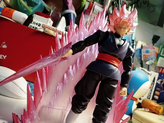 S.H.Figuarts 龙珠超 超级赛亚人桃红 扎马斯/黑悟空 活动独家配色版