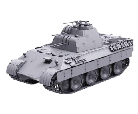 1/35 德国 黑豹 防空坦克 二合一：20mm 防空机枪 MG151/20 ＆ 37mm 对空机枪 341 