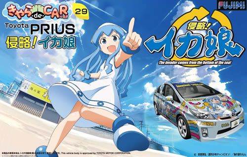 动漫痛车 CD29 侵略!乌贼娘 丰田 普锐斯 G Touring Selection