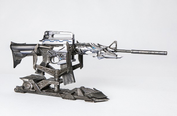 穿越火线 M4A1-雷神 枪模手办F 