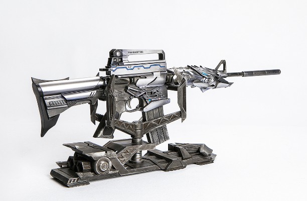 穿越火线 M4A1-雷神 枪模手办F 