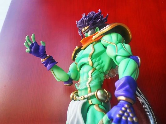 超像可动BIG JOJO的奇妙冒险 星尘斗士 白金之星