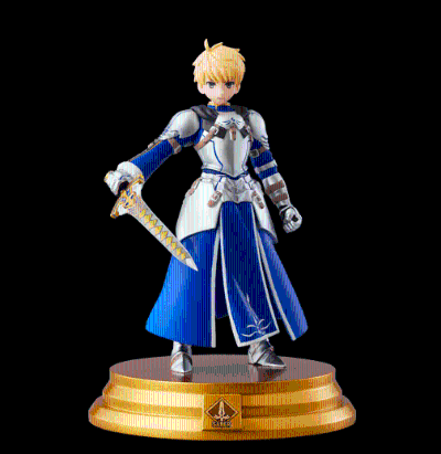 Fate/Grand Order 决斗收藏手办 Fate/Grand Order 亚瑟·潘德拉贡 Saber 