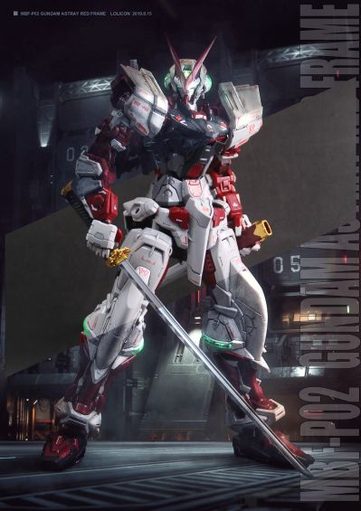 PG 1/60 机动战士高达SEED ASTRAY MBF-P02 异端高达红色机