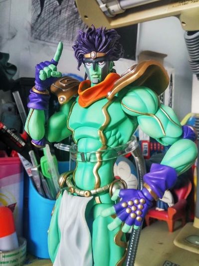 超像可动BIG JOJO的奇妙冒险 星尘斗士 白金之星