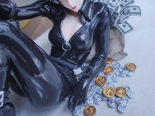 美少女雕像 蝙蝠侠 猫女