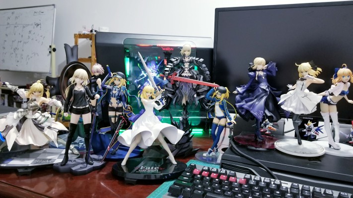 命运之夜 无限剑制 Saber 白礼服