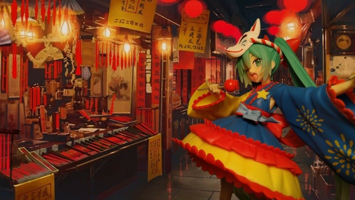 七夕来和miku一起逛祭典吧🎆