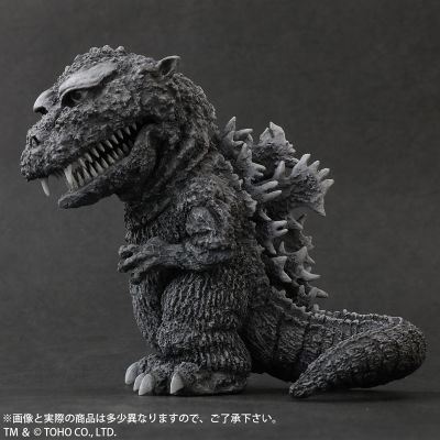 Q版拟真系列 哥斯拉的逆袭 哥斯拉 黑白色 一般流通版