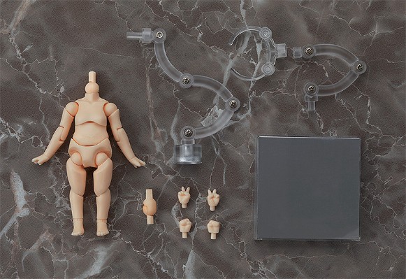 粘土娃 素体 archetype：女生 (Almond Milk )