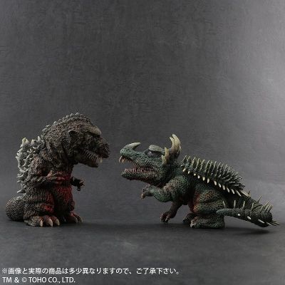 Q版拟真系列 哥斯拉（1955）&安吉拉斯（1955）全天然色版套装