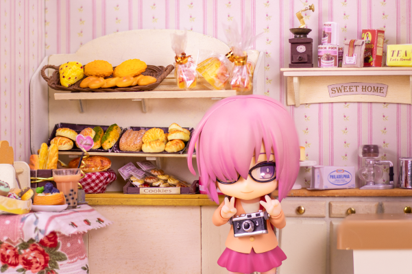 粘土人 #941 Fate / Grand Order  Shielder 便服 玛修·基列莱特&芙芙