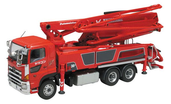 SGP-1 普茨迈斯特 M38-5 混凝土泵车 日野底盘；Yamacon；新哥斯拉特殊建机小队样式