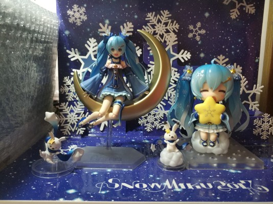 粘土人#701 VOCALOID 初音未来 雪初音2017