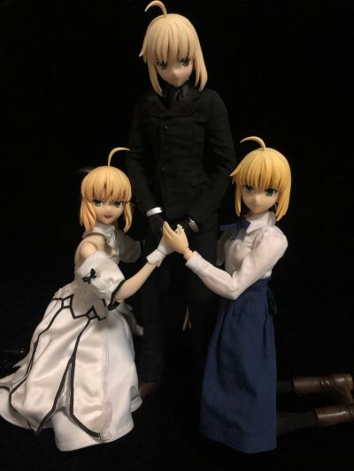 REAL ACTION HEROES #711 Fate/stay night [Unlimited Blade Works] SABER 私服 Ver.