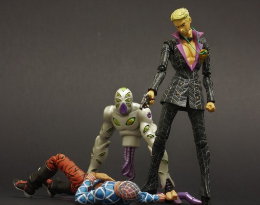 雕像传说 JoJo的奇妙冒险 黄金之风 壮烈成仁