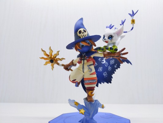 G.E.M. 数码暴龙大冒险 02 一乗寺 贤&リーフモン&ミノモン&ワームモン 