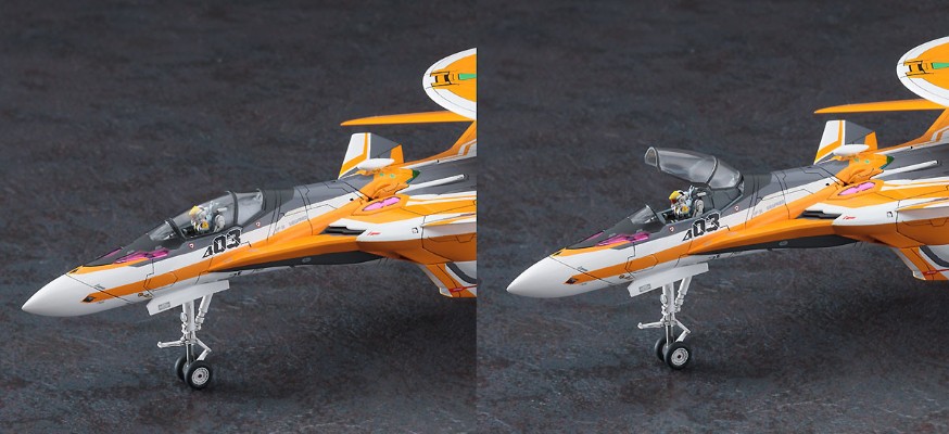 65849  超时空要塞系列  VF-31E 齐格飞 查克专用机“超时空要塞Δ”