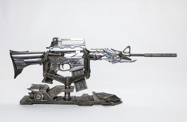 穿越火线 M4A1-雷神 枪模手办F 