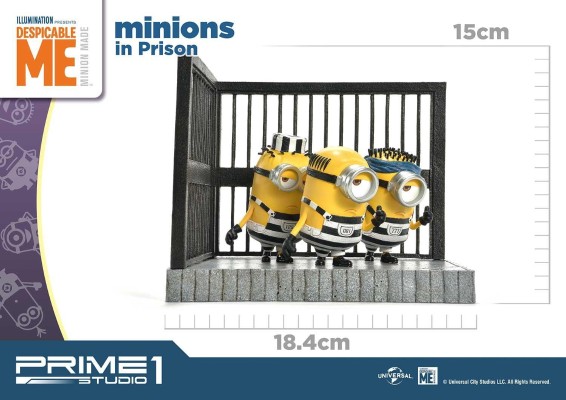 首要收藏手办 PCFMINI-5 神偷奶爸3 汤姆&斯图亚特&凯文