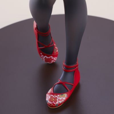 中式女仆 看板娘 縁