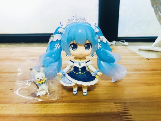 粘土人#1000 Vocaloid 初音未来&Rabbit Yukine 公主 雪未来 2019