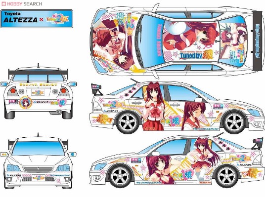 痛车 ToHeart2 向坂环 丰田 Altezza RS200 GT-W Wing