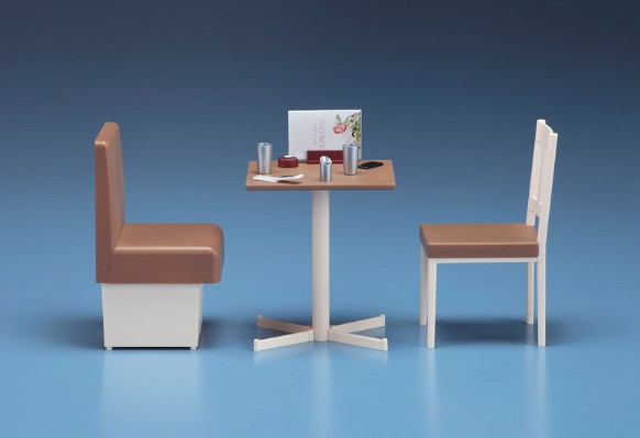 1/12 可动手办用 家庭餐厅桌椅