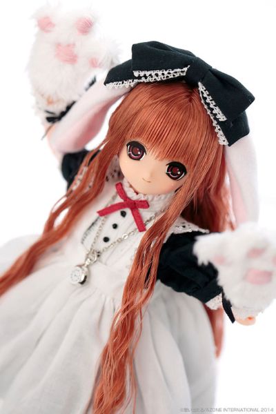 EX☆CUTE 10周年精选：经典爱丽丝 时钟兔姬乃（标准嘴）发色：胡萝卜色