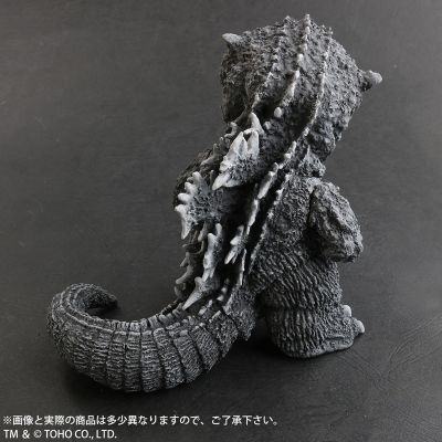 Q版拟真系列 哥斯拉的逆袭 哥斯拉 黑白色 一般流通版