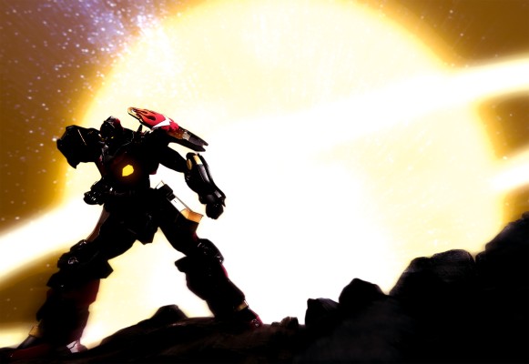 RIOBOT 04 天元突破 红莲螺岩 可动手办 （ライオボット）