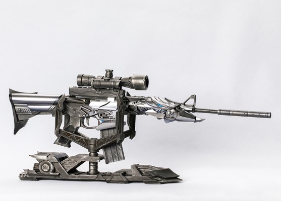 穿越火线 M4A1-雷神 枪模手办F 