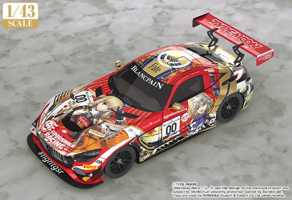1/43 GOODSMILE RACING & TYPE-MOON RACING 2019 SPA24H Ver.