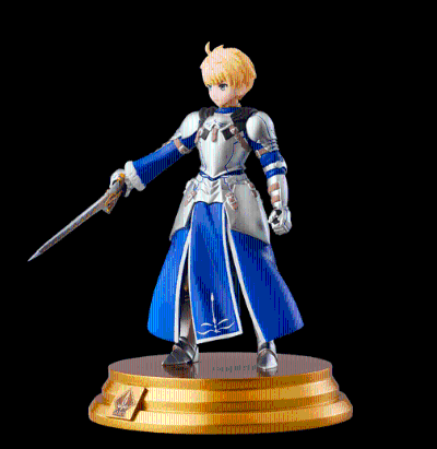 Fate/Grand Order 决斗收藏手办 Fate/Grand Order 亚瑟·潘德拉贡 Saber 